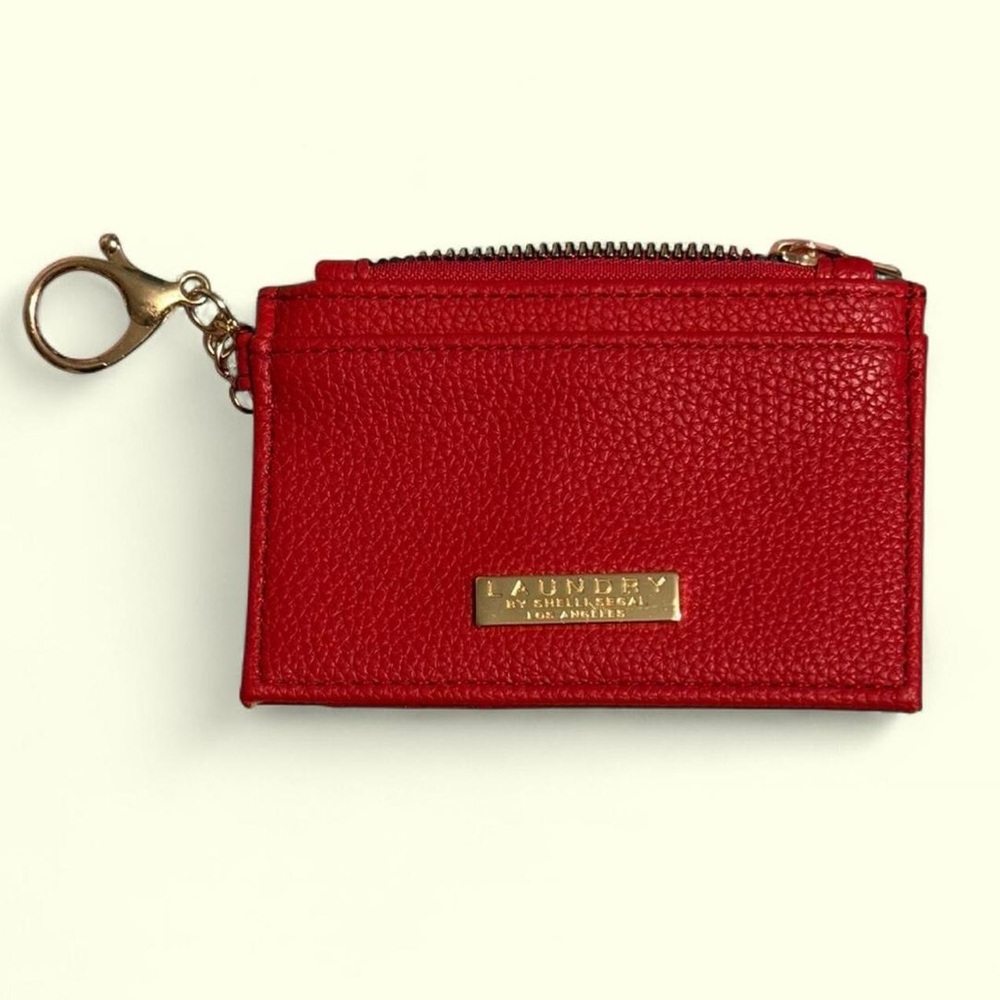 Laundry by Shelli Segal Keychain Cardholder in Red